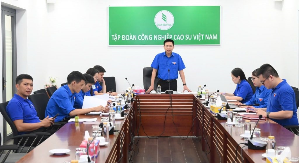 Đoàn Thanh niên VRG triển khai các công trình chào mừng Đại hội Đảng các cấp, tiến tới Đại hội Đảng bộ Tập đoàn nhiệm kỳ 2025 – 2030